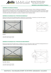 BARRIERE DI SICUREZZA STRADALE